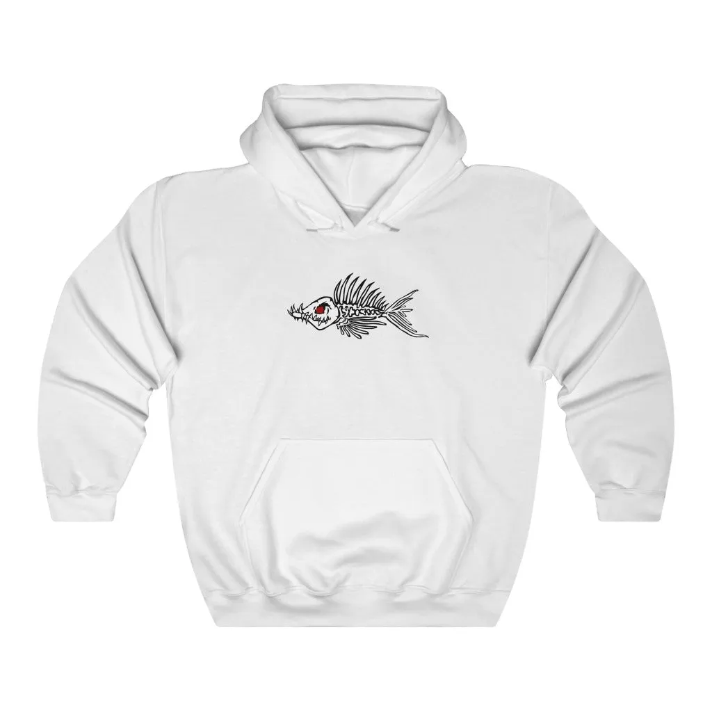 Fish Bone Unisex Heavy Blend™ Hooded Sweatshirt
