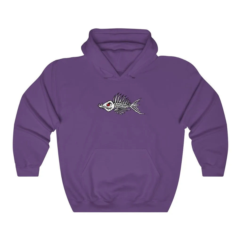 Fish Bone Unisex Heavy Blend™ Hooded Sweatshirt