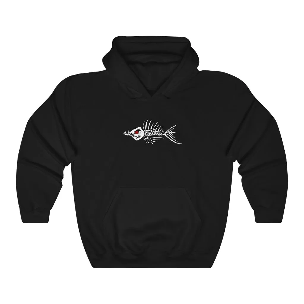 Fish Bone Unisex Heavy Blend™ Hooded Sweatshirt