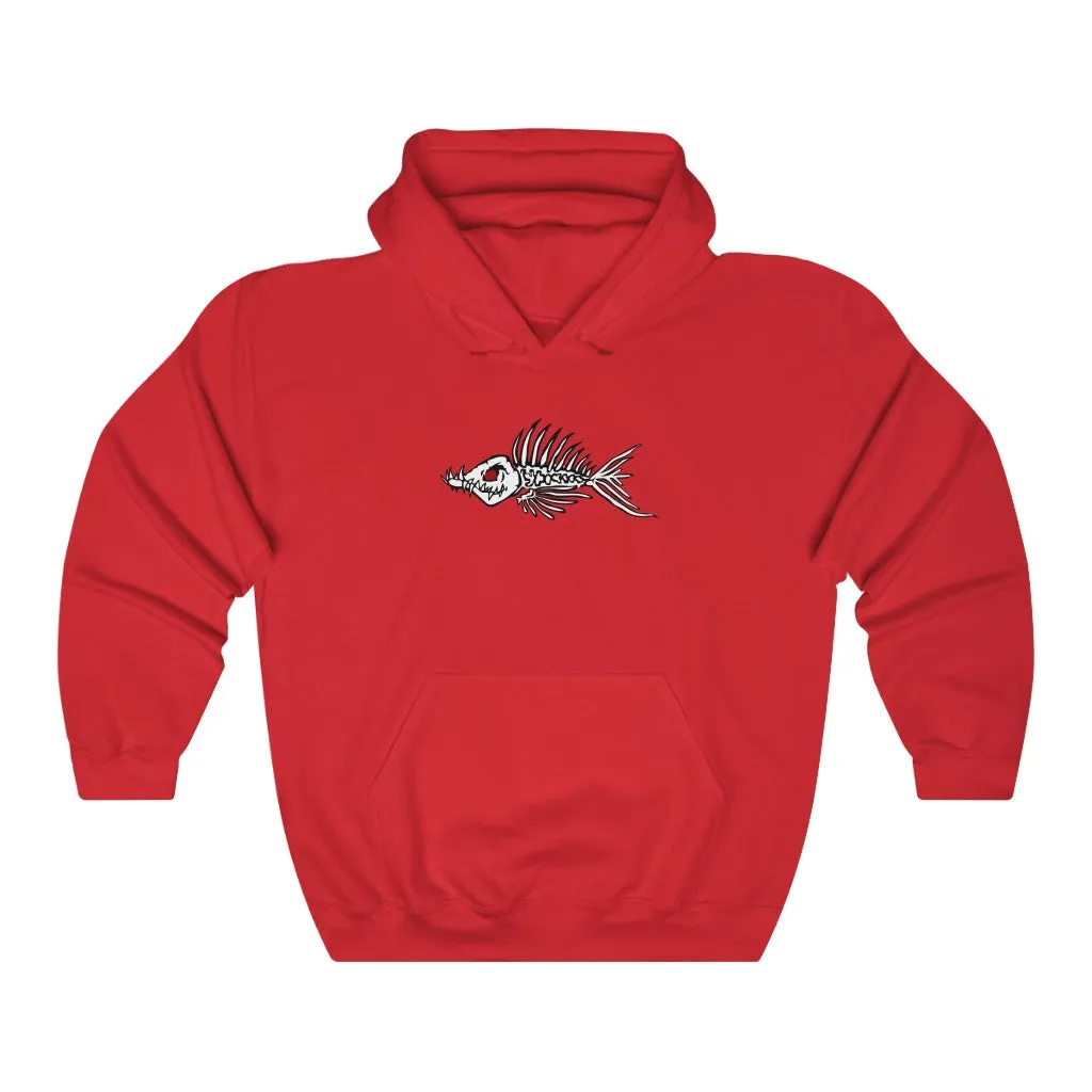 Fish Bone Unisex Heavy Blend™ Hooded Sweatshirt