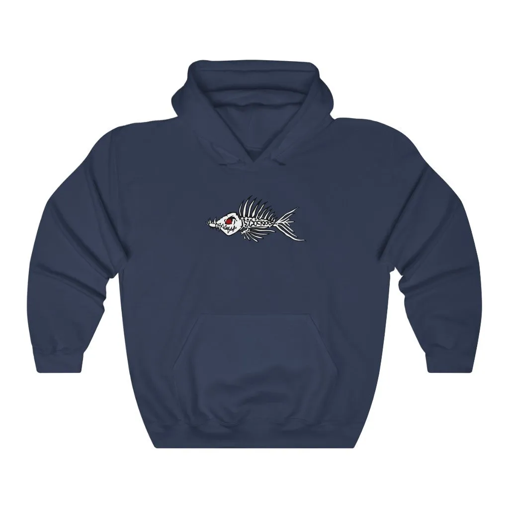 Fish Bone Unisex Heavy Blend™ Hooded Sweatshirt