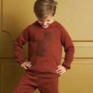 Fox Quilt Hoody