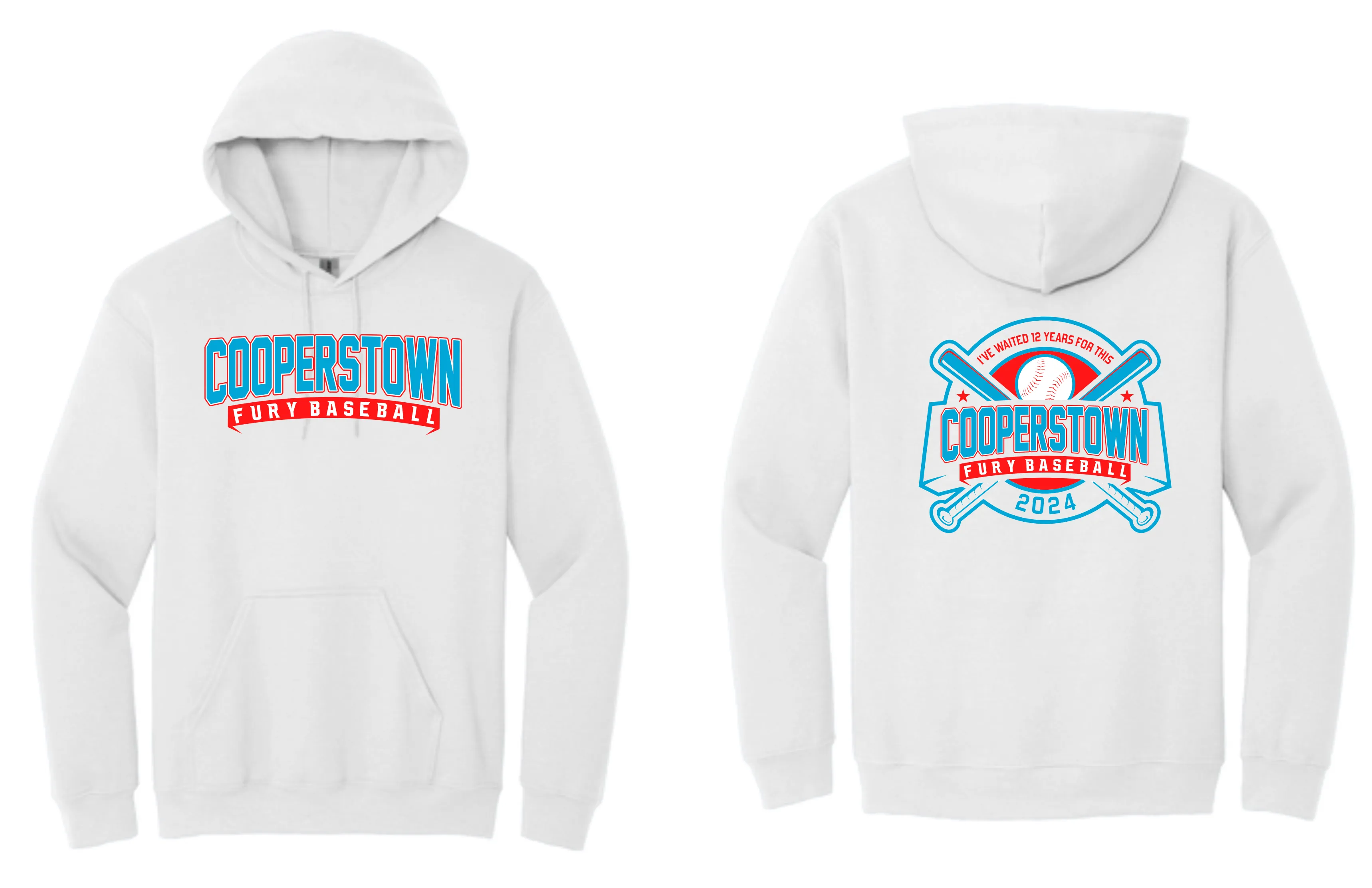 Fury Baseball Cooperstown Apparel SS & Hoodies