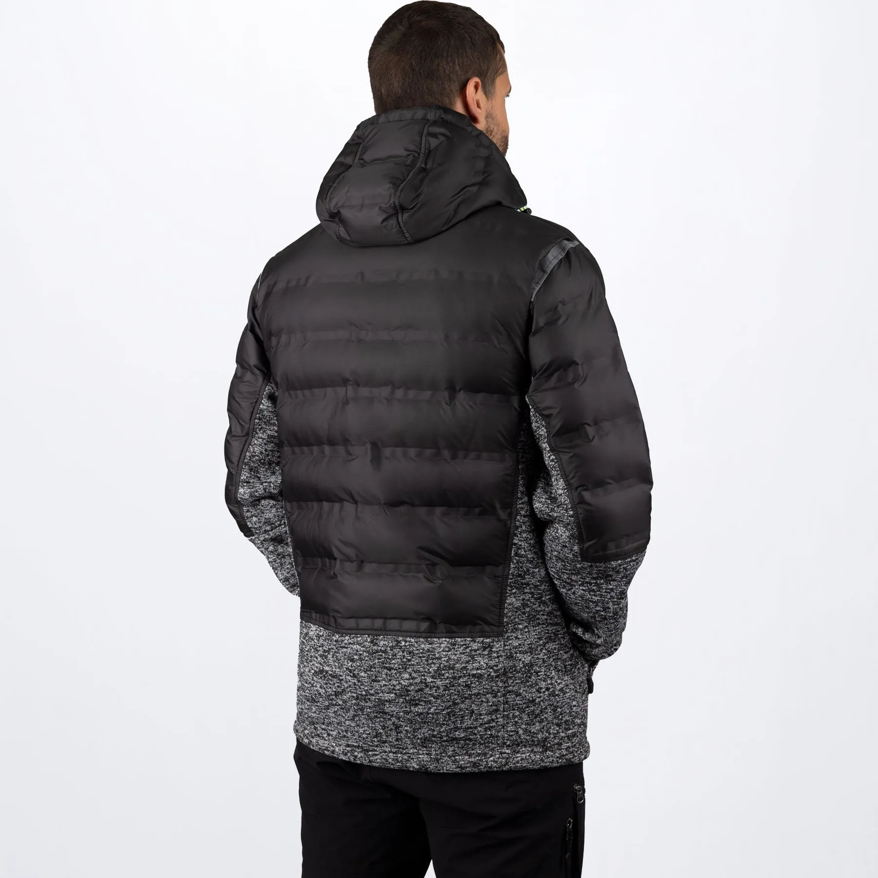FXR Mens Excursion Lt Hybrid Quilted Hoodie