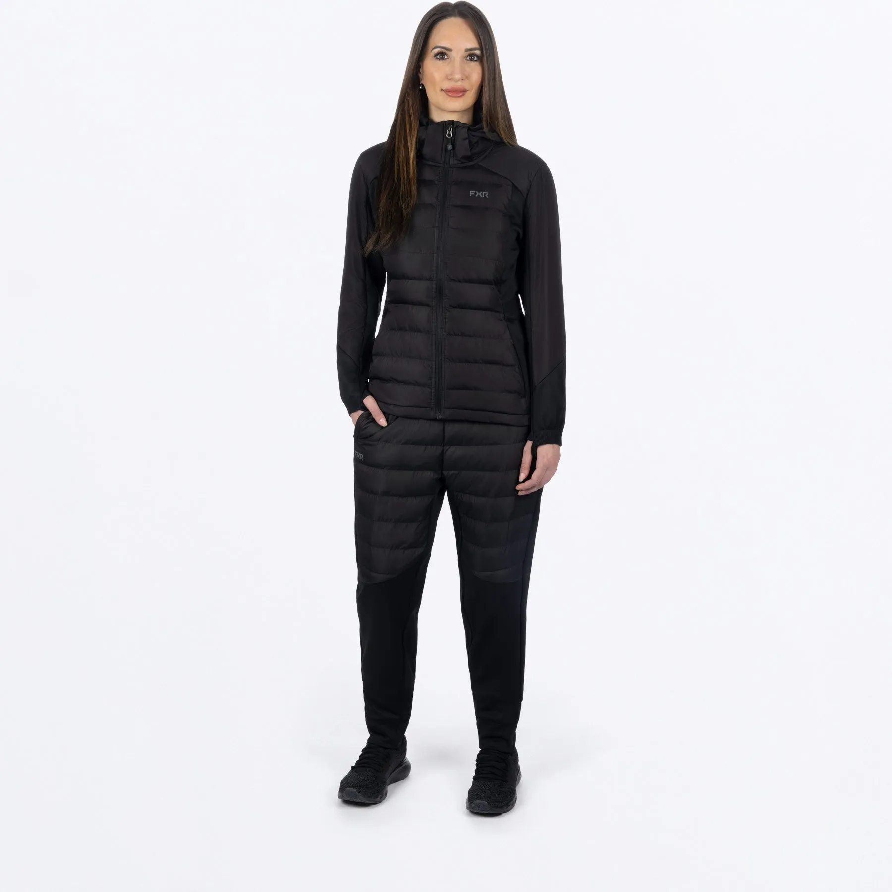 FXR Womens Phoenix Quilted Insulated Hoodie