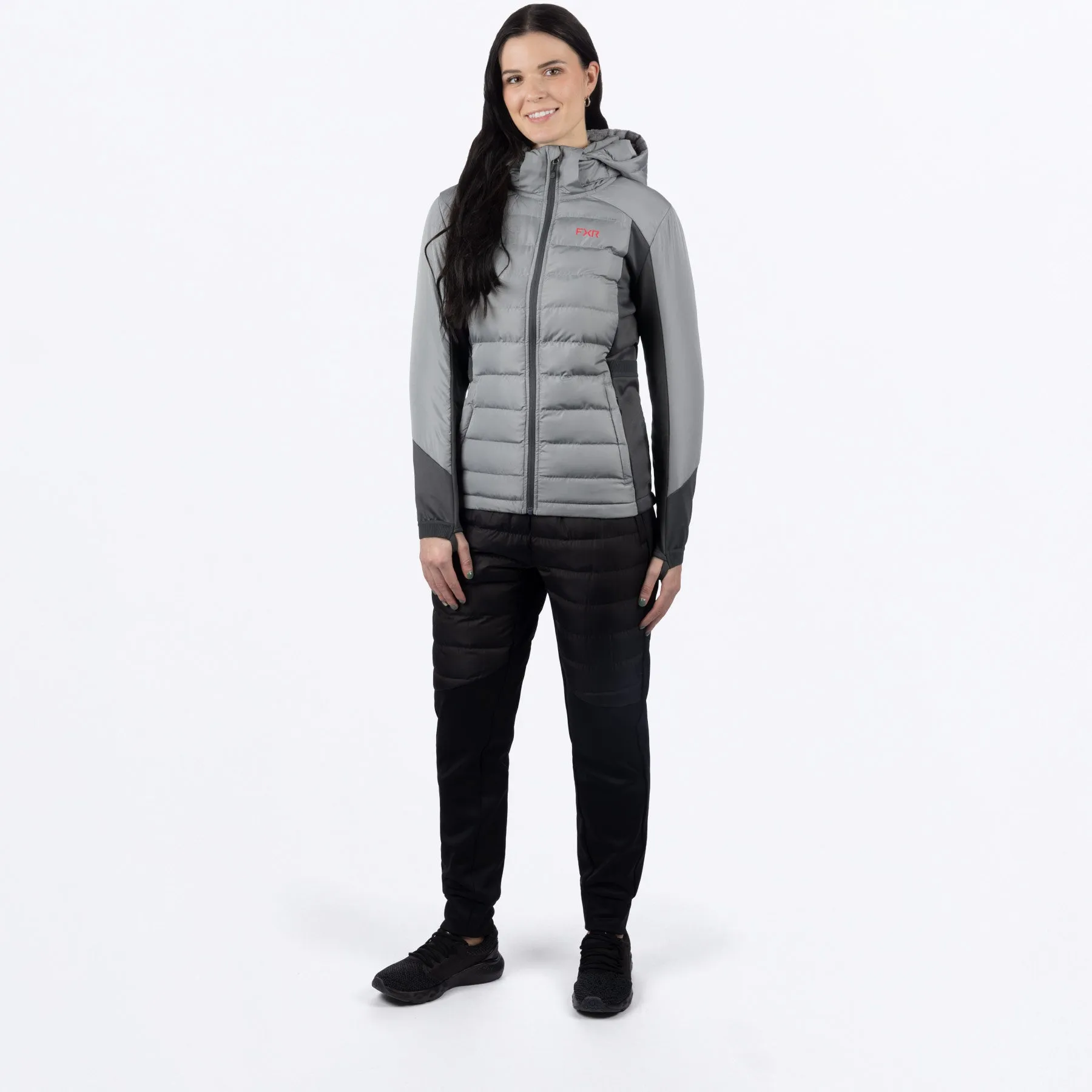FXR Womens Phoenix Quilted Insulated Hoodie