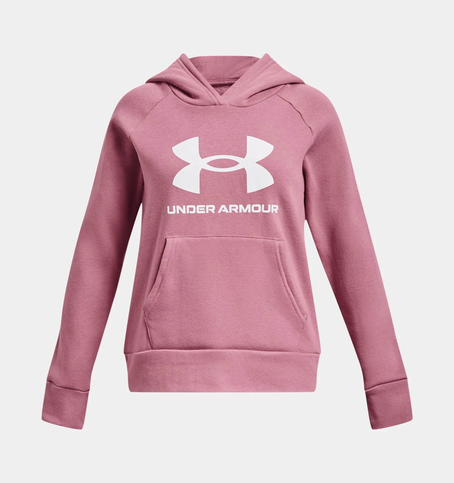 Girls' UA Rival Fleece Big Logo Hoodie