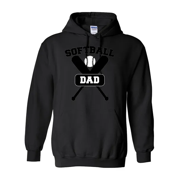 Hoodies Softball Dad