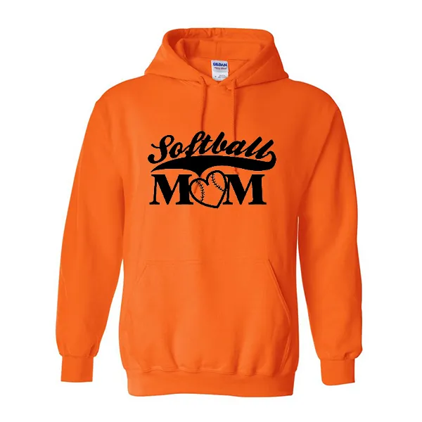 Hoodies Softball Mom