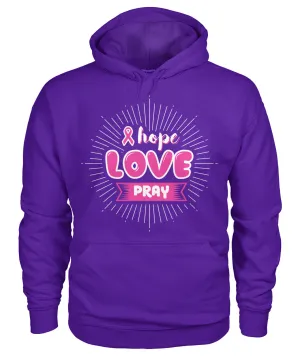 Hope Love Pray Hoodies and Sweatshirts