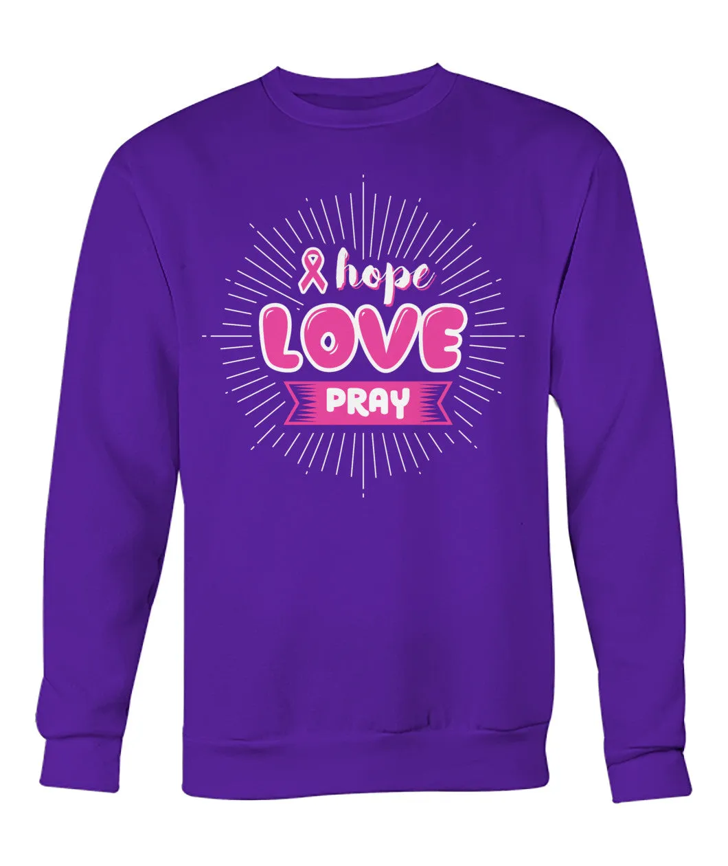 Hope Love Pray Hoodies and Sweatshirts