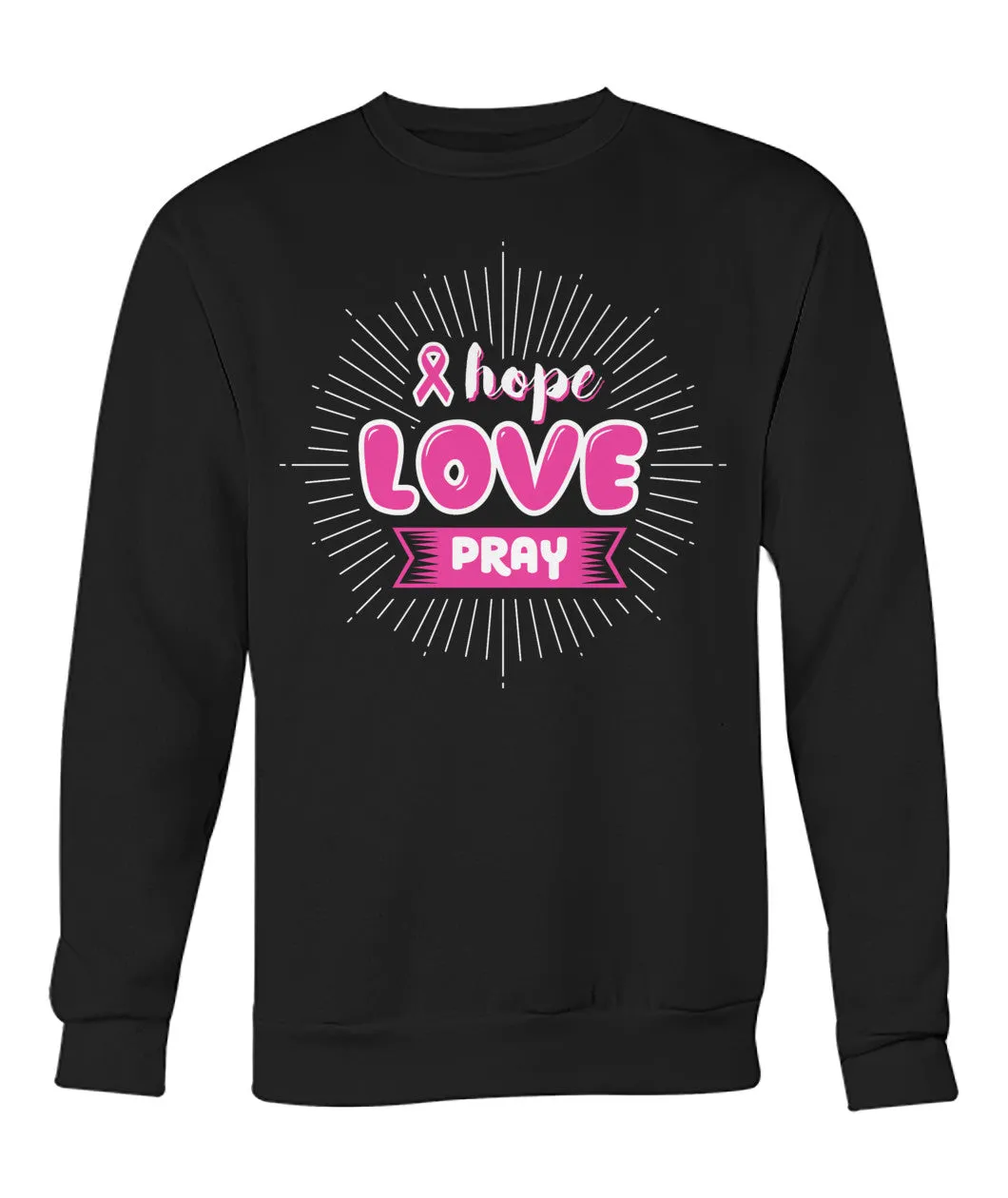 Hope Love Pray Hoodies and Sweatshirts