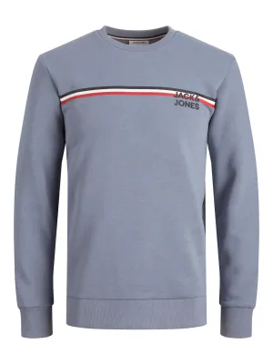 Jack & Jones Atlas Crew Neck Sweat -FLINT