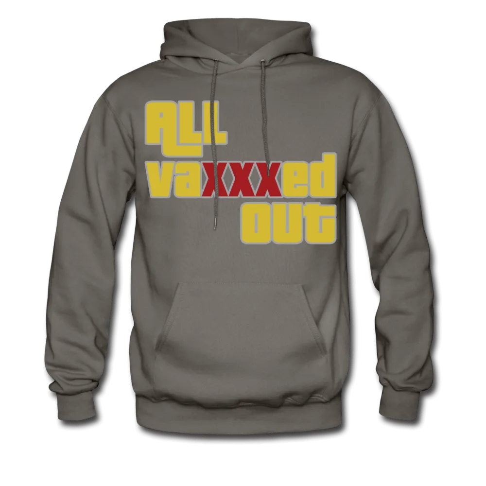 Kangaroo Pocket Hoodies "ALL VAXXXED OUT"