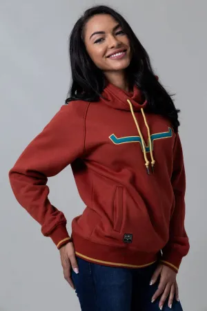 Kimes Ranch Women's Two Scoops Rust Sweatshirt