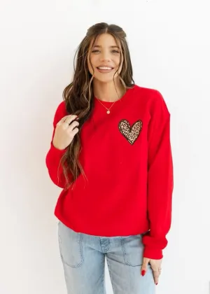 Leopard Heart Pocket