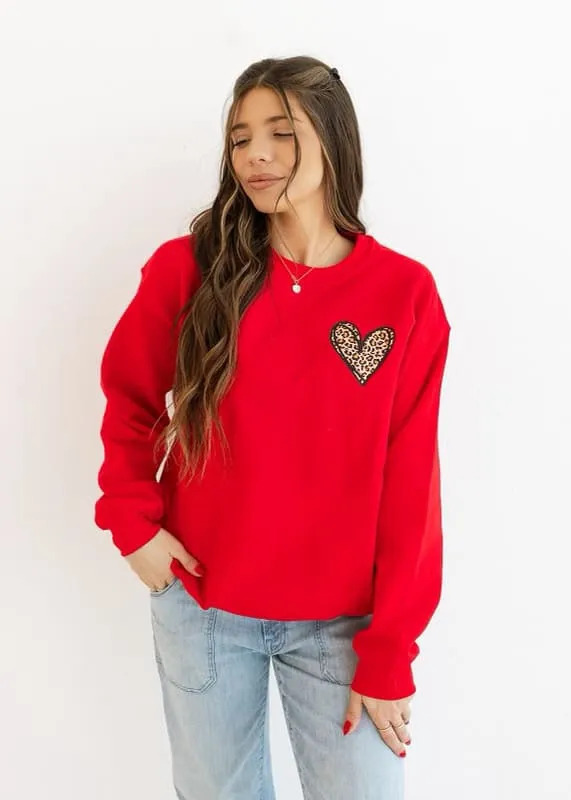 Leopard Heart Pocket