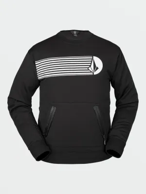 Let It Storm Fleece Sweatshirt - Black