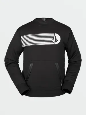 Let It Storm Fleece Sweatshirt - Black
