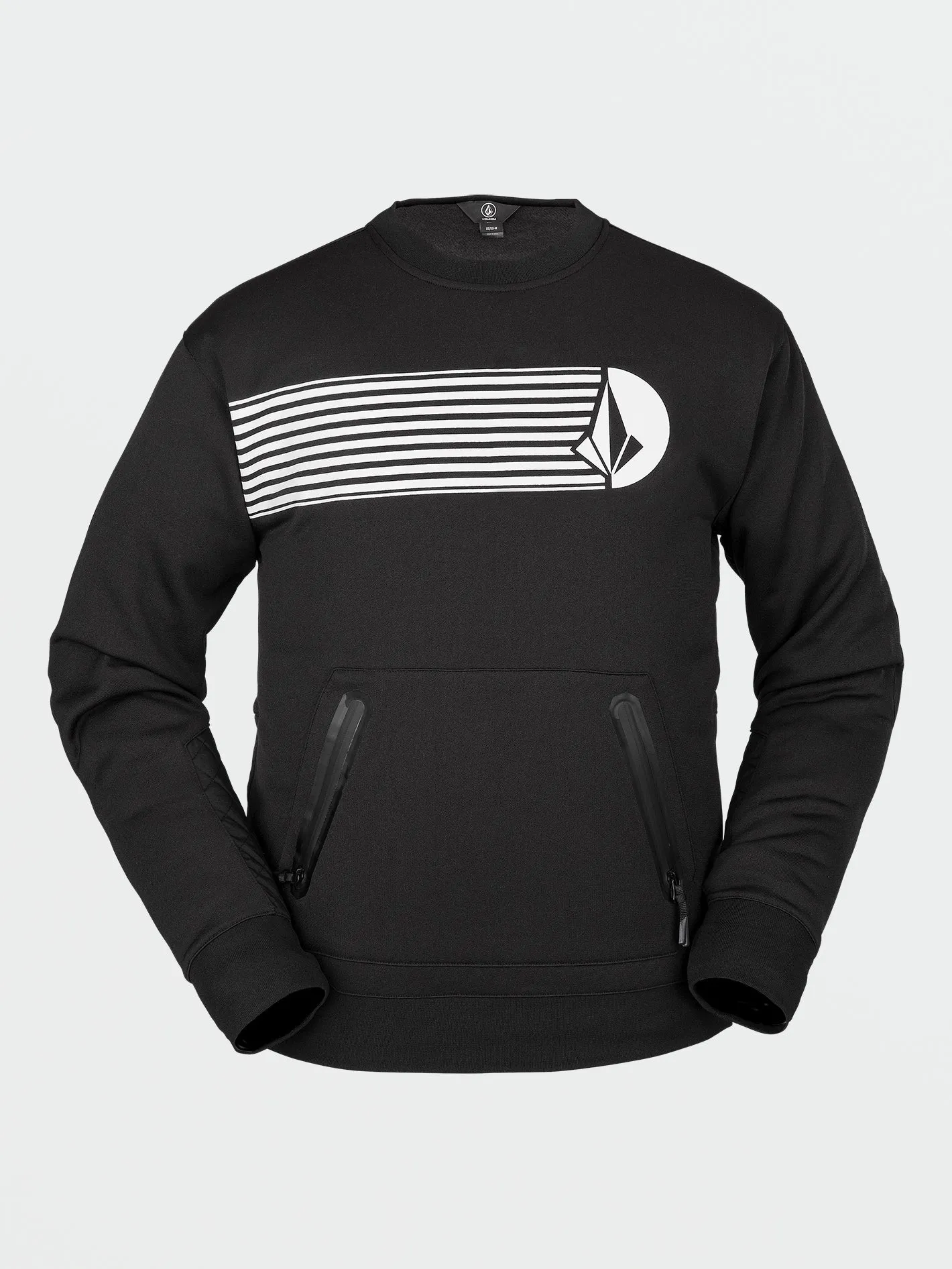 Let It Storm Fleece Sweatshirt - Black
