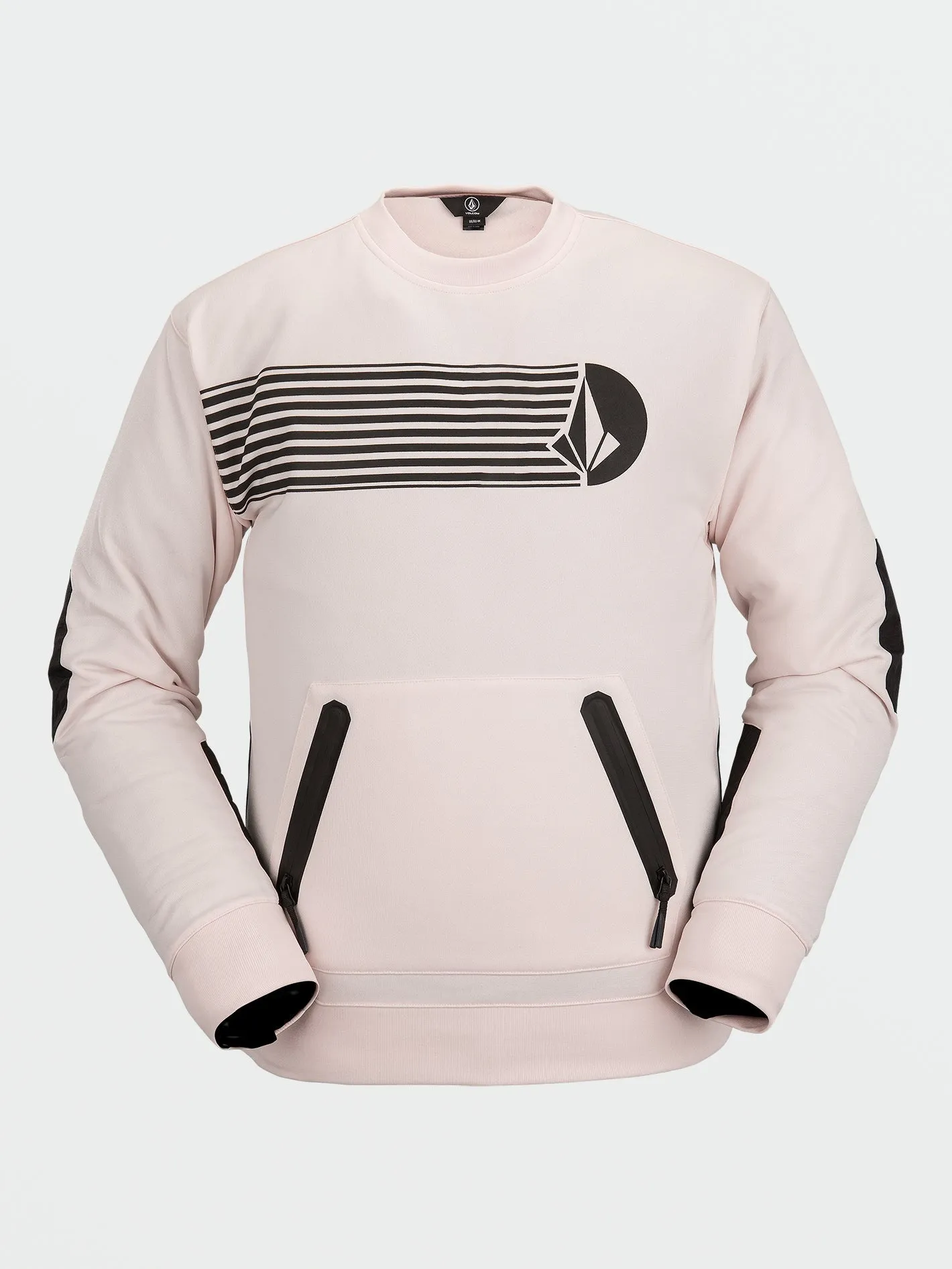 Let It Storm Fleece Sweatshirt - Party Pink