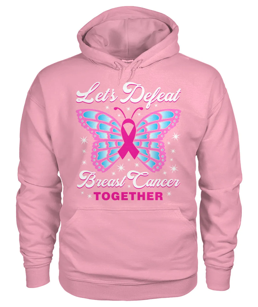 Lets Defeat Breast Cancer Together Hoodies and Sweatshirts