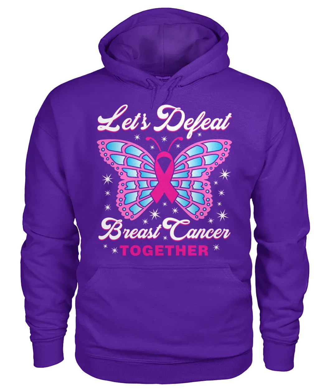 Lets Defeat Breast Cancer Together Hoodies and Sweatshirts