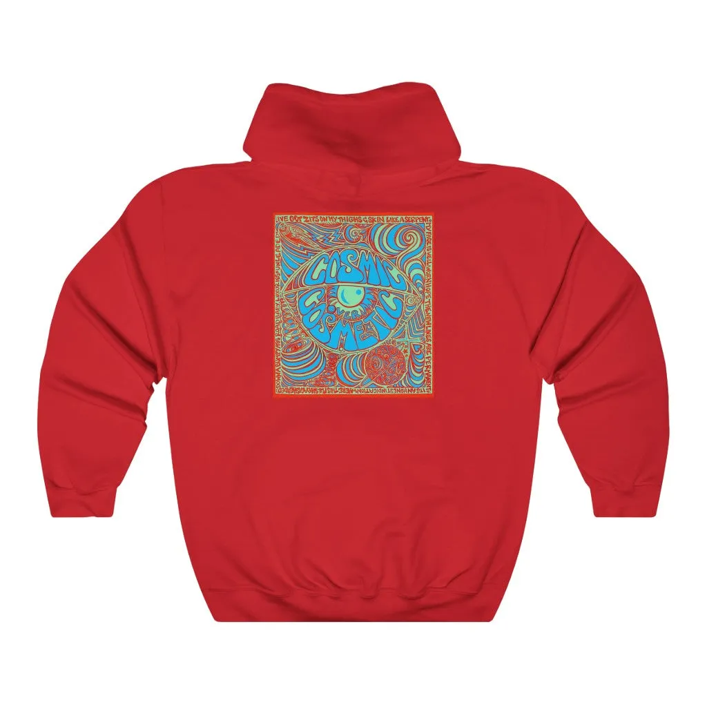 Limited Edition Cosmic Over Cosmetic Hooded Sweatshirt - Red Racer