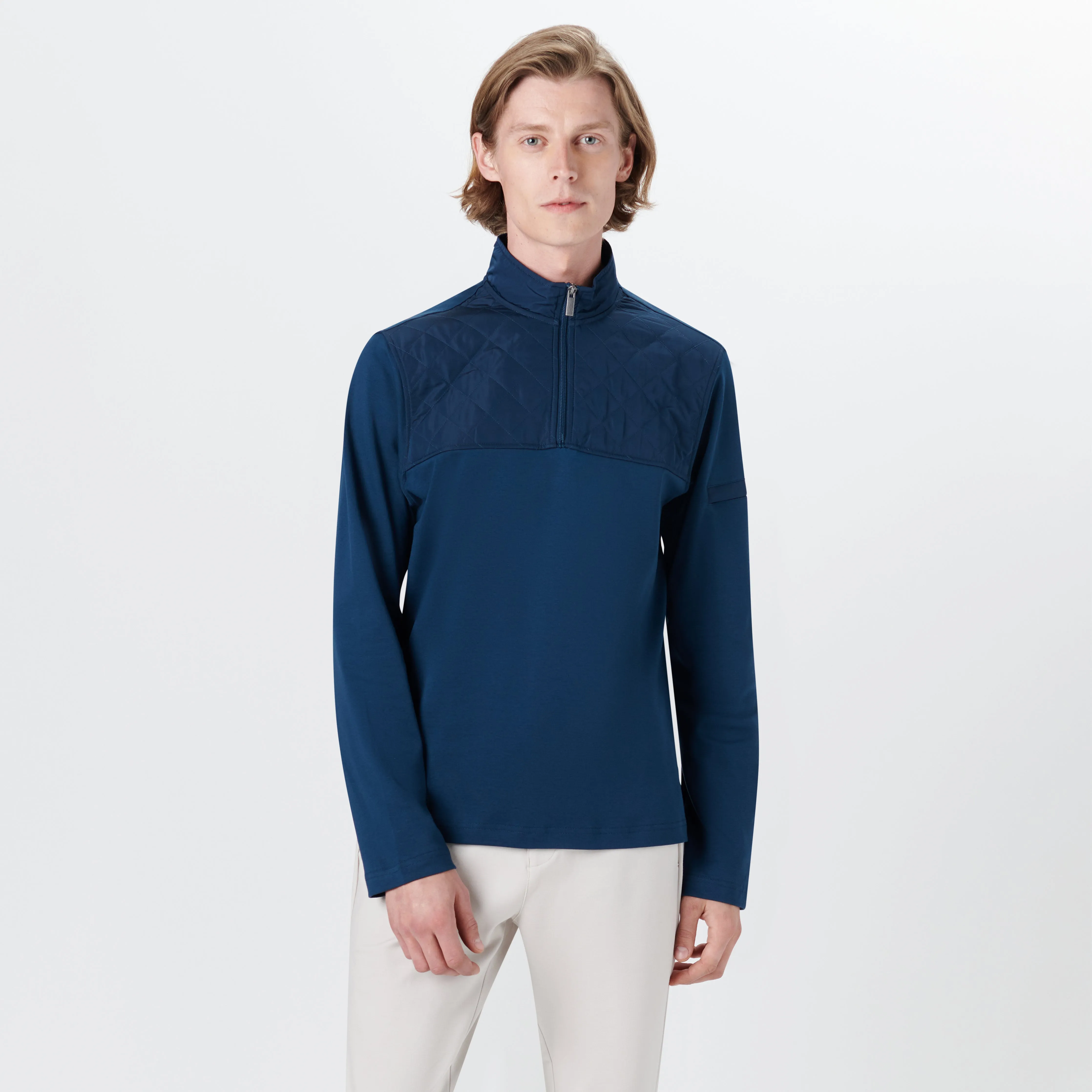 Long Sleeve Quarter Zip Pullover