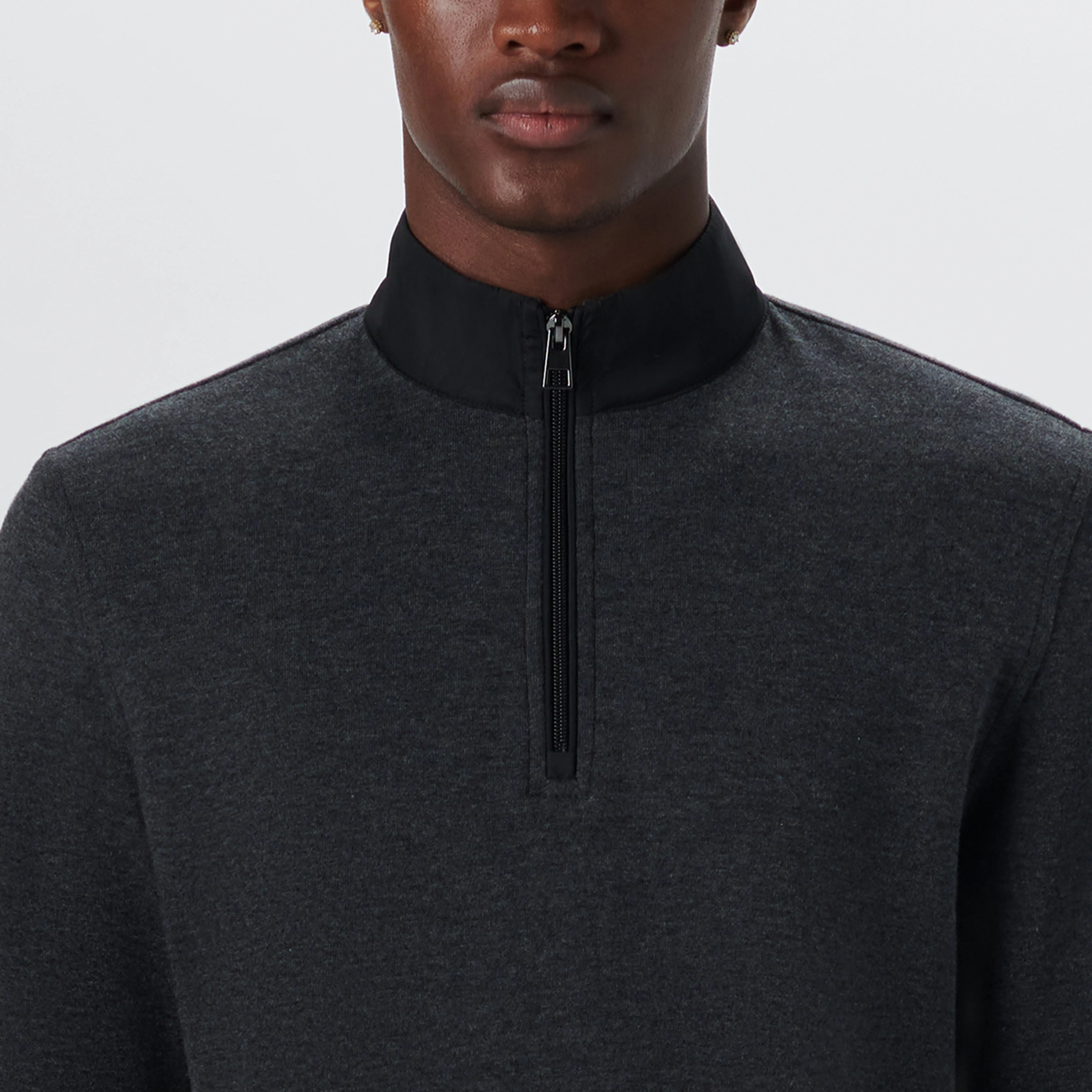 Long Sleeve Quarter Zip Pullover