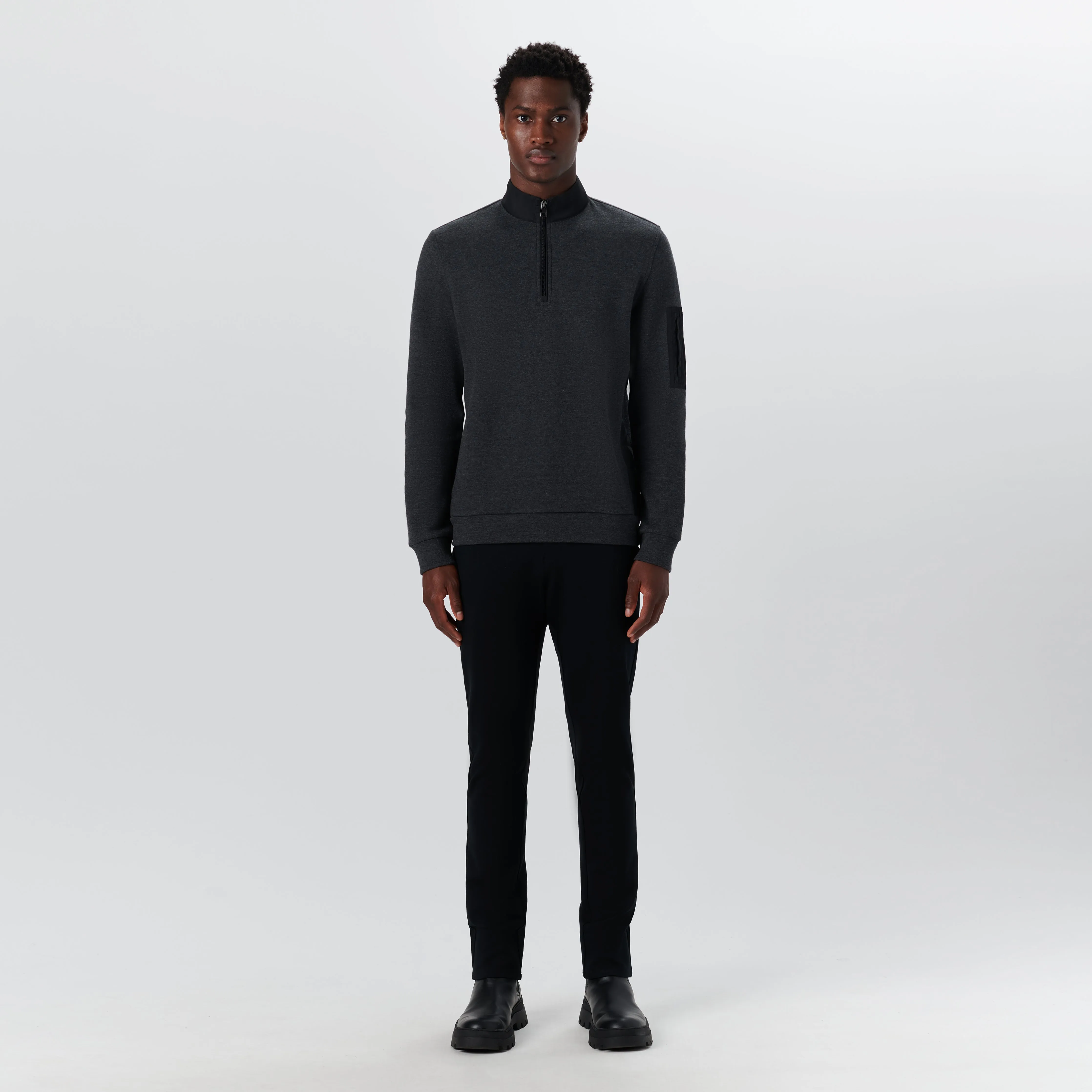 Long Sleeve Quarter Zip Pullover