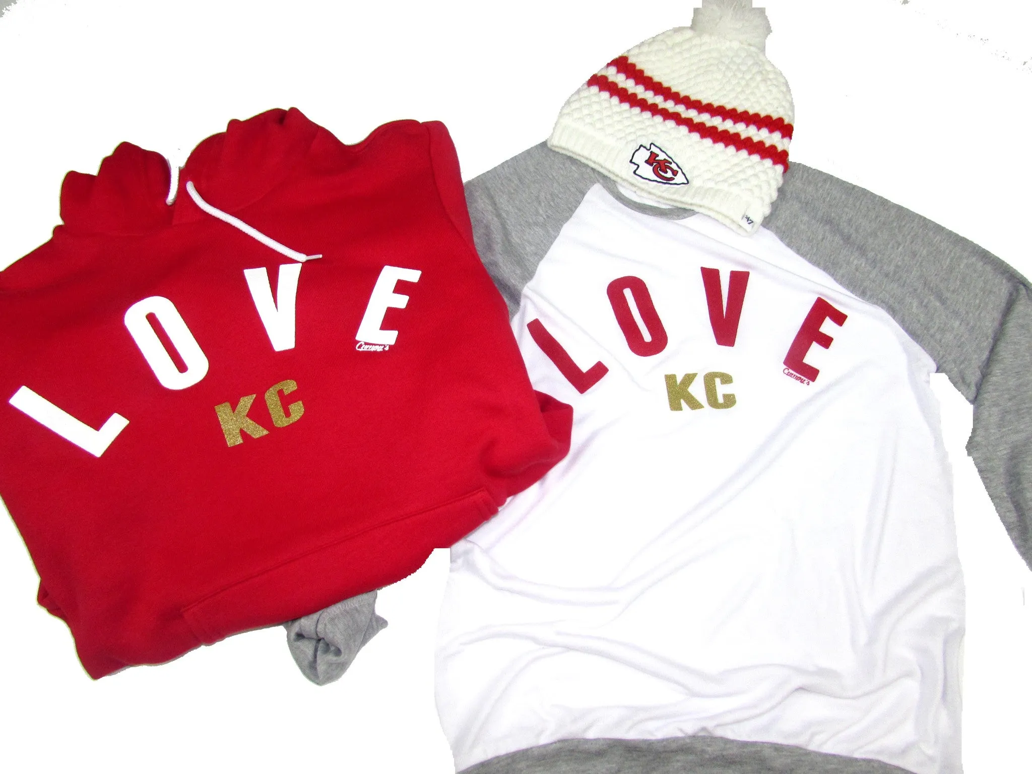 LOVE KC Hoodies