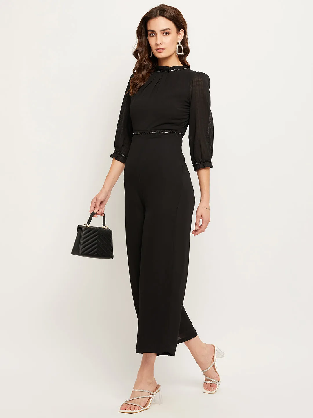 Madame Black Jump Suits
