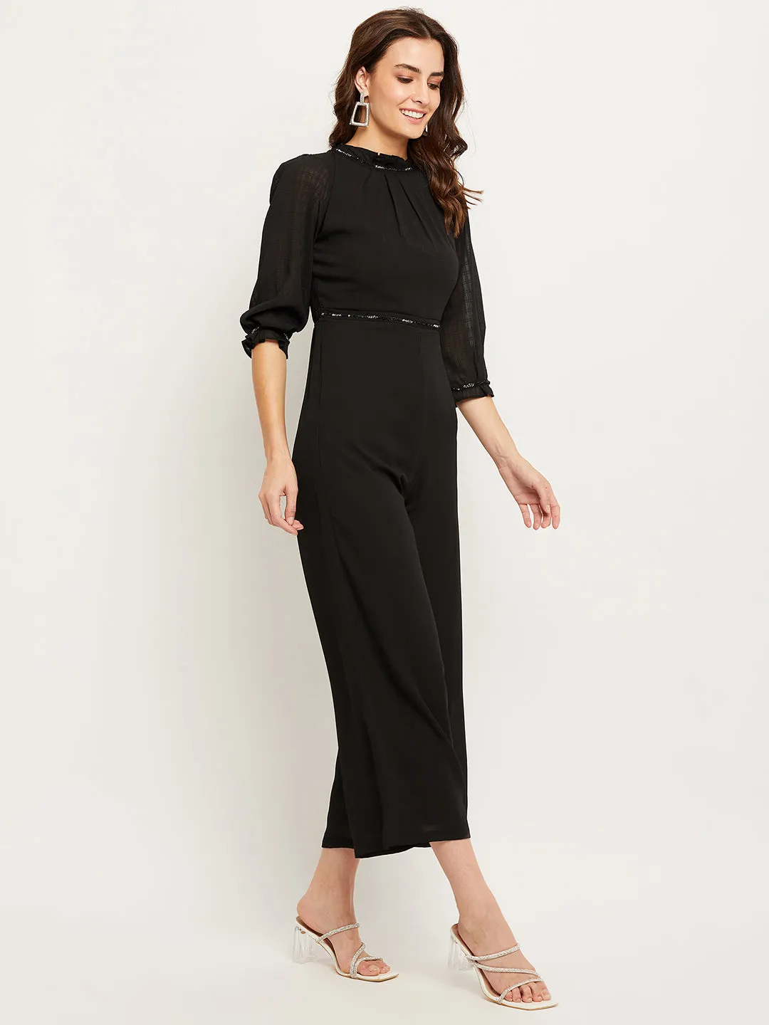 Madame Black Jump Suits