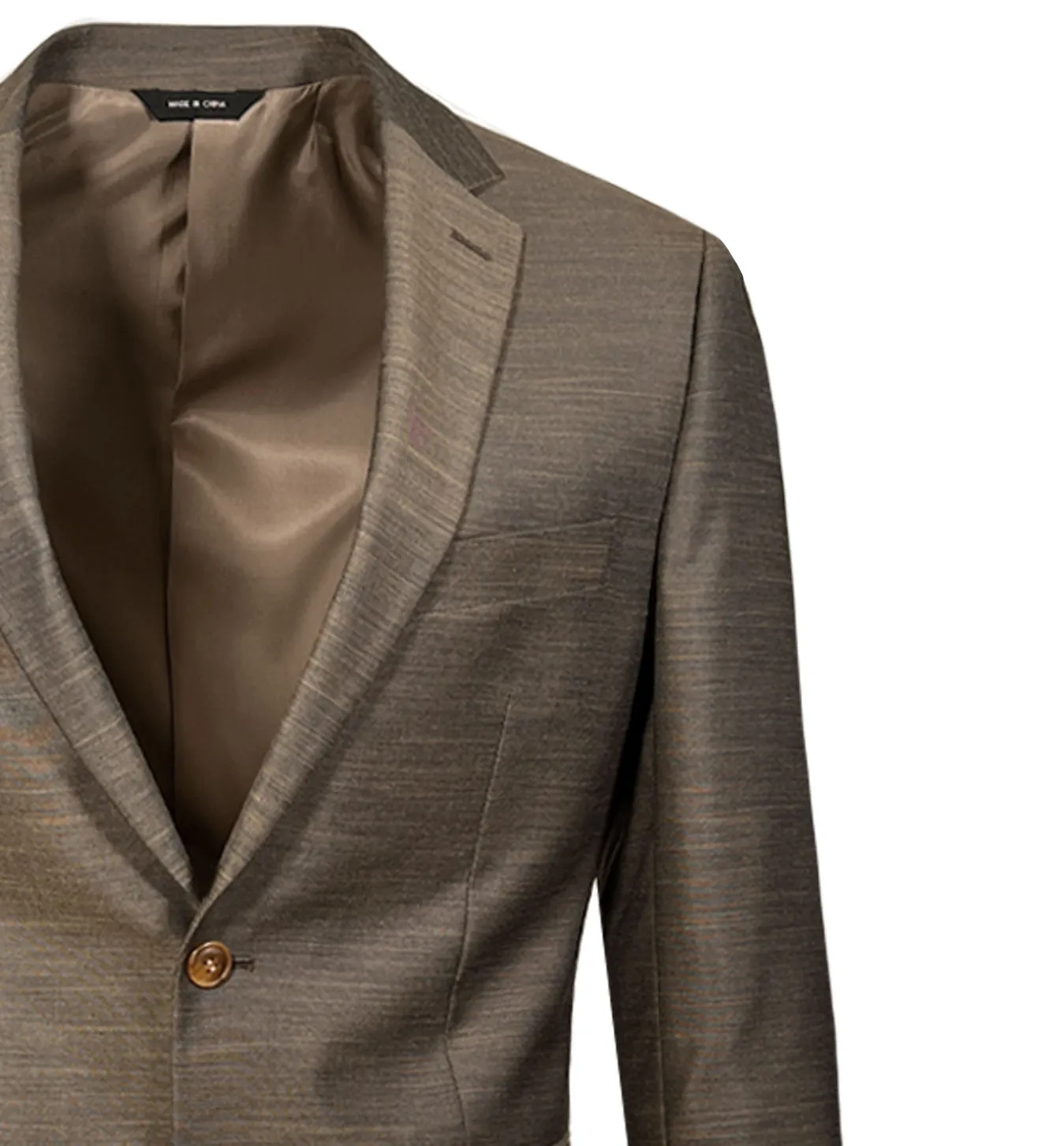 MDZ Modern Fit Suit - Dark Taupe