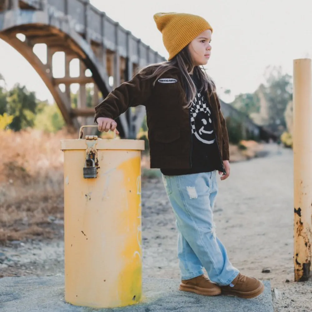 Mechanic Jacket with Knucklehead Patch