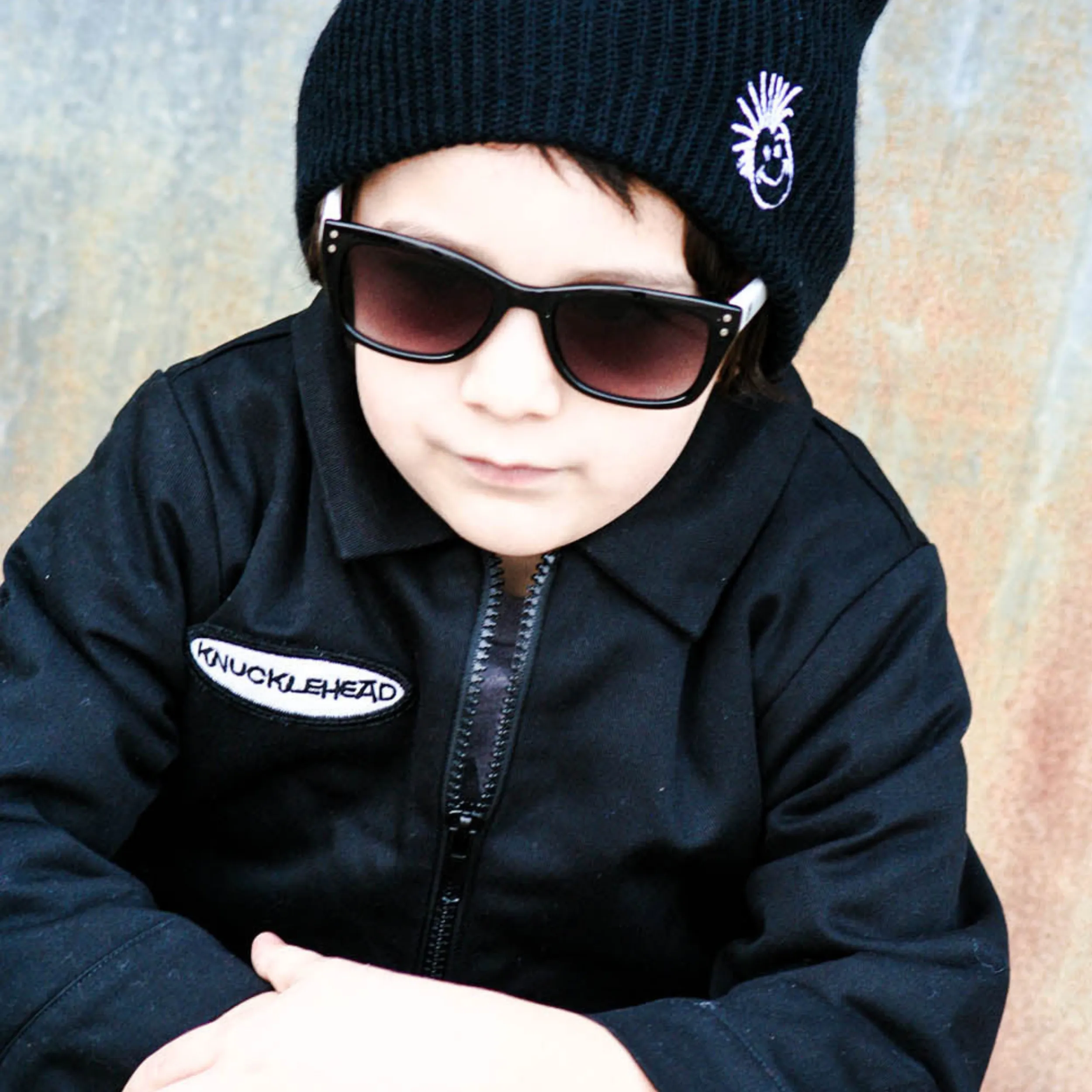 Mechanic Jacket with Knucklehead Patch