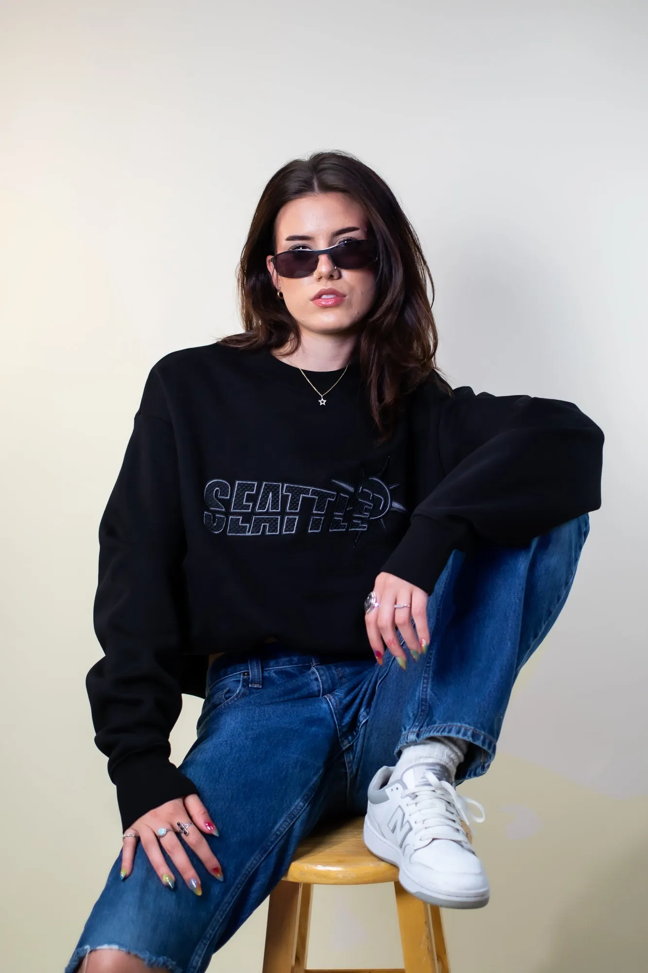 Mediums Collective Seattle Crew - Black