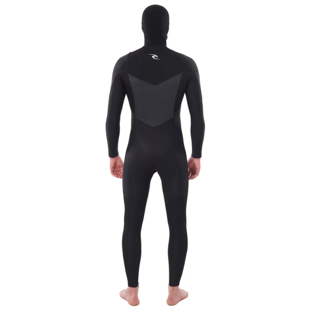 Men's Dawn Patrol Hooded 5/4 Chest Zip Steamer