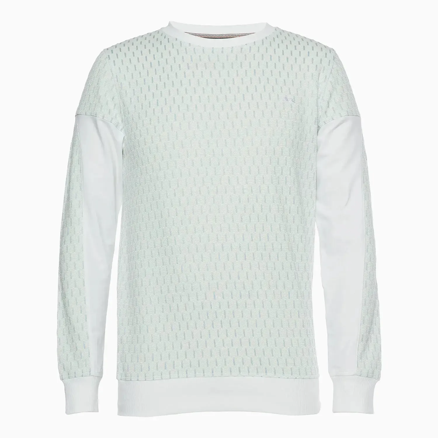 Men's Oscar Jacquard Knit Crew Neck Sweatshirt