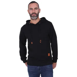 Men's Overhead Textured Hoodie - Charcoal