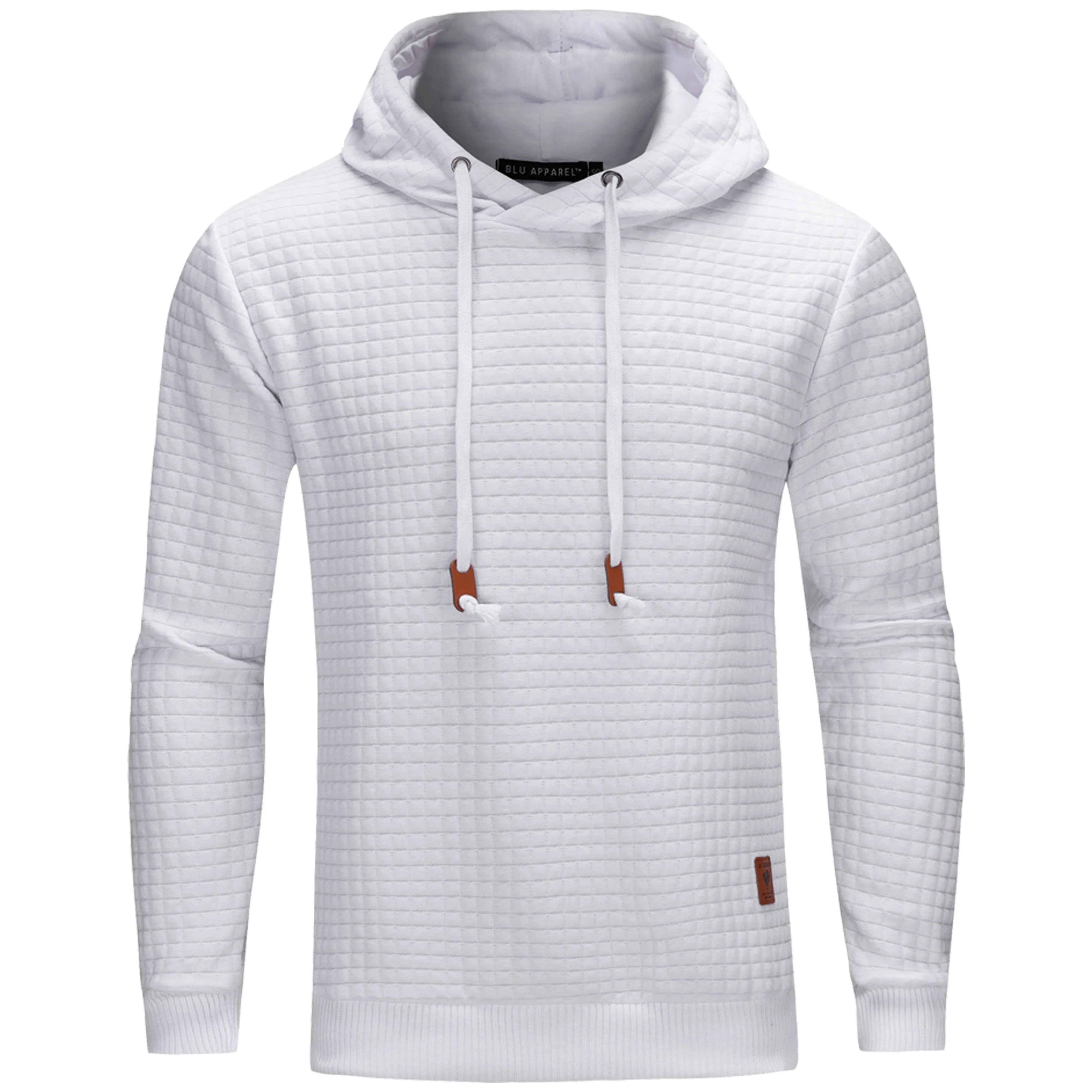Men's Overhead Textured Hoodie - Charcoal