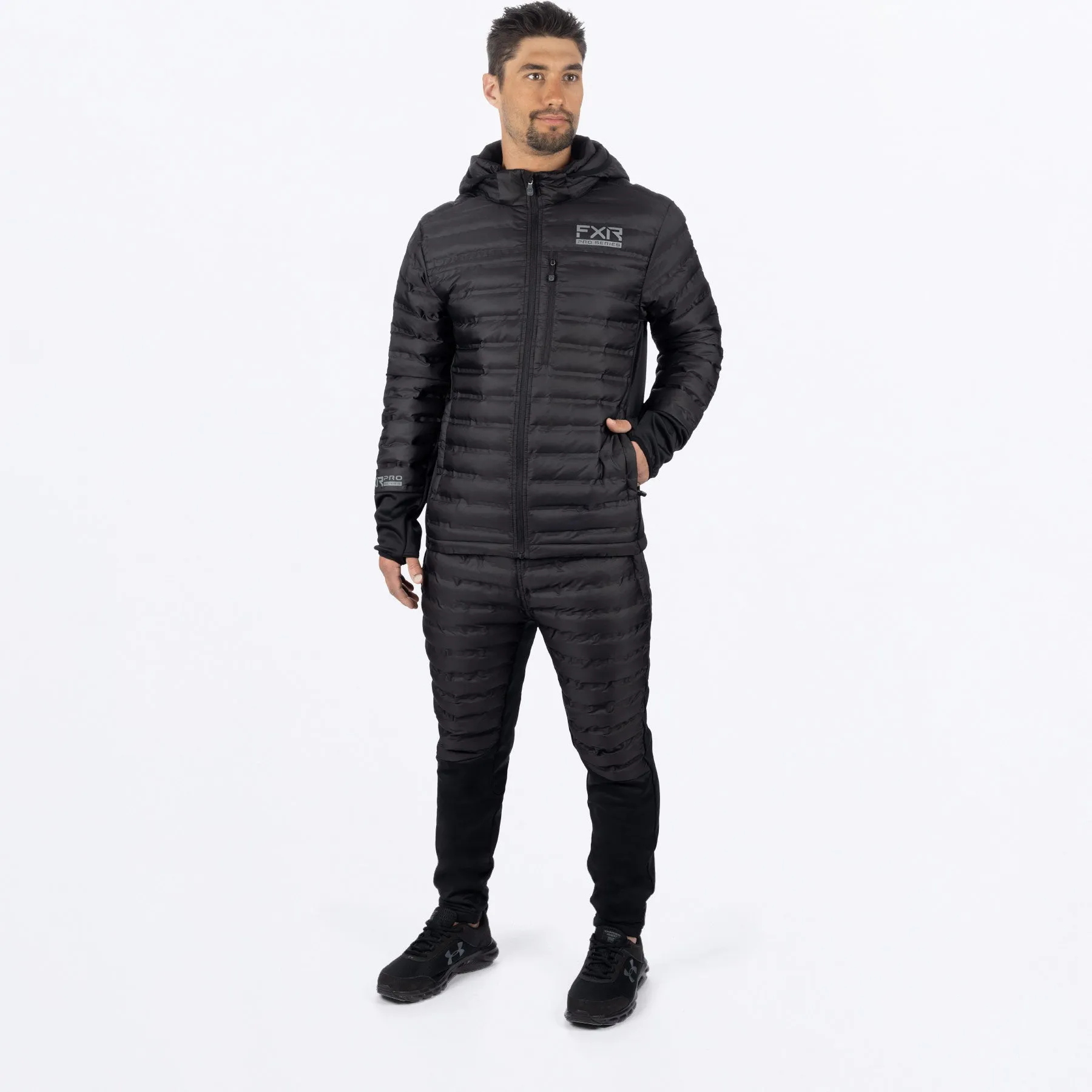Men's Podium Hybrid Quilted Hoodie