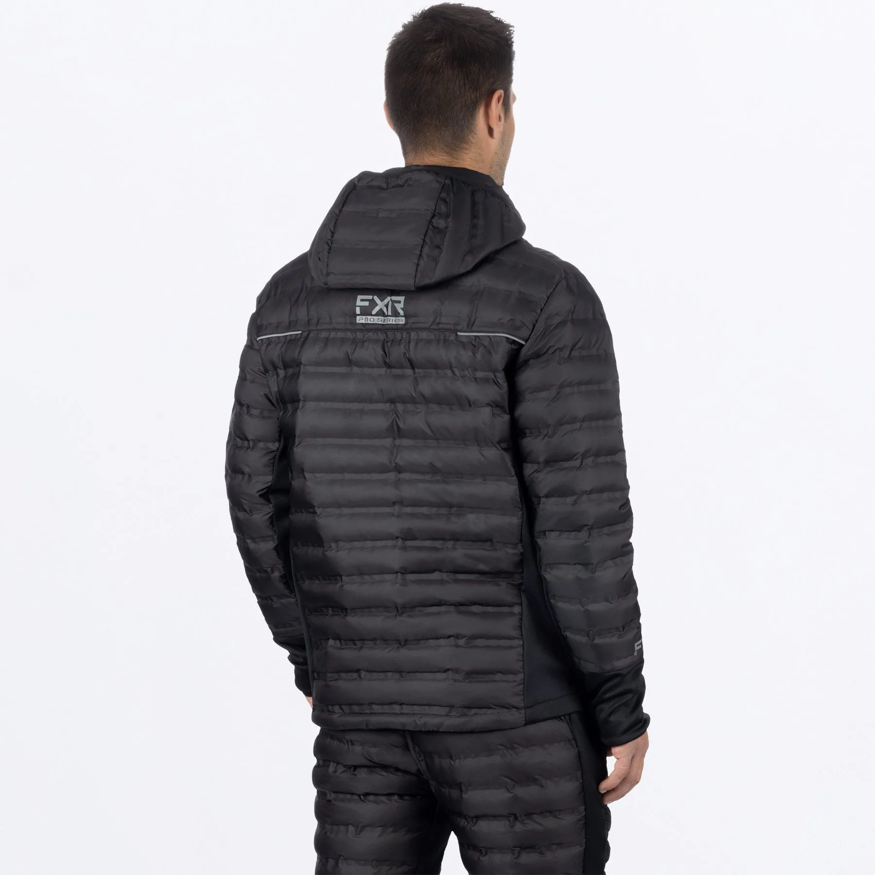 Men's Podium Hybrid Quilted Hoodie
