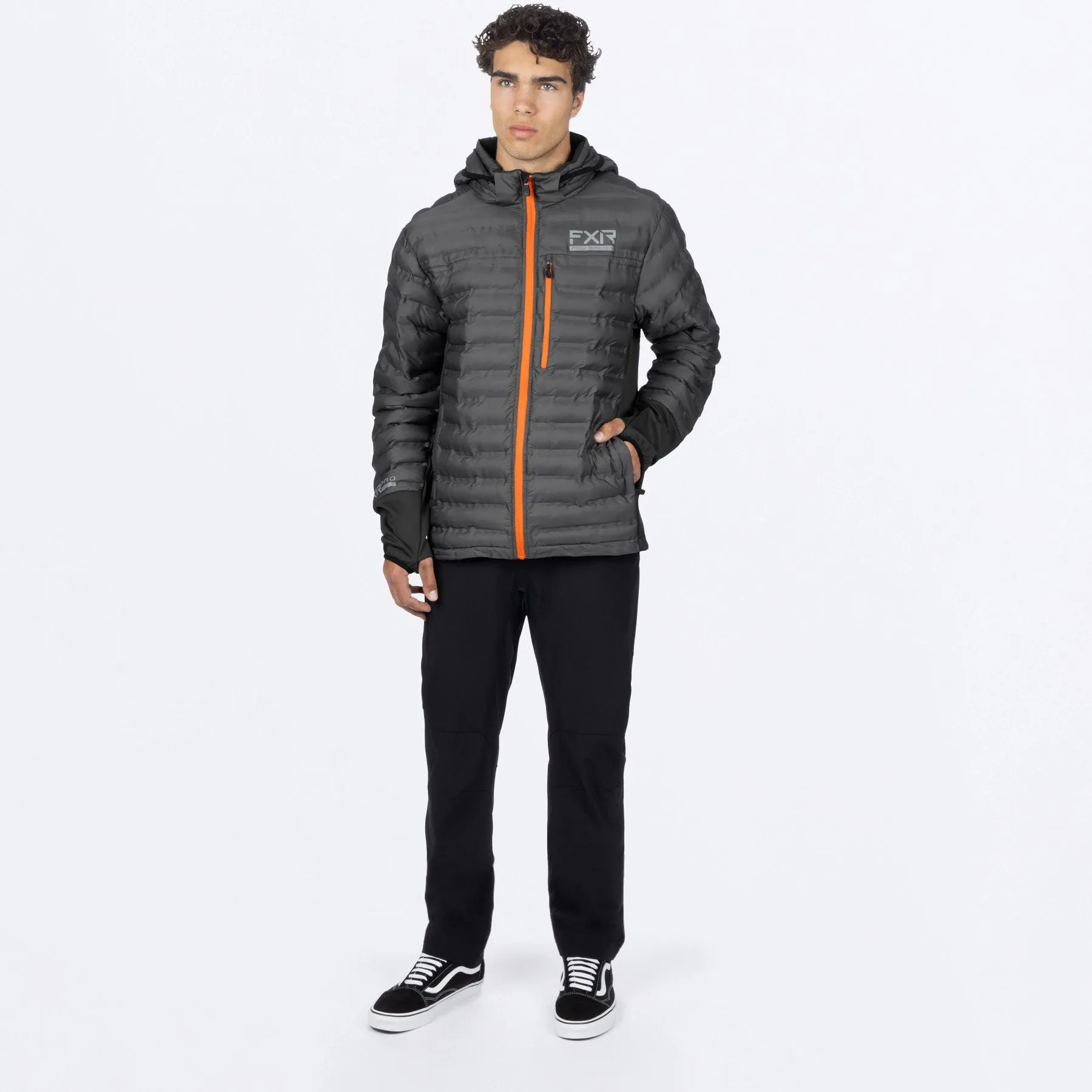 Men's Podium Hybrid Quilted Hoodie