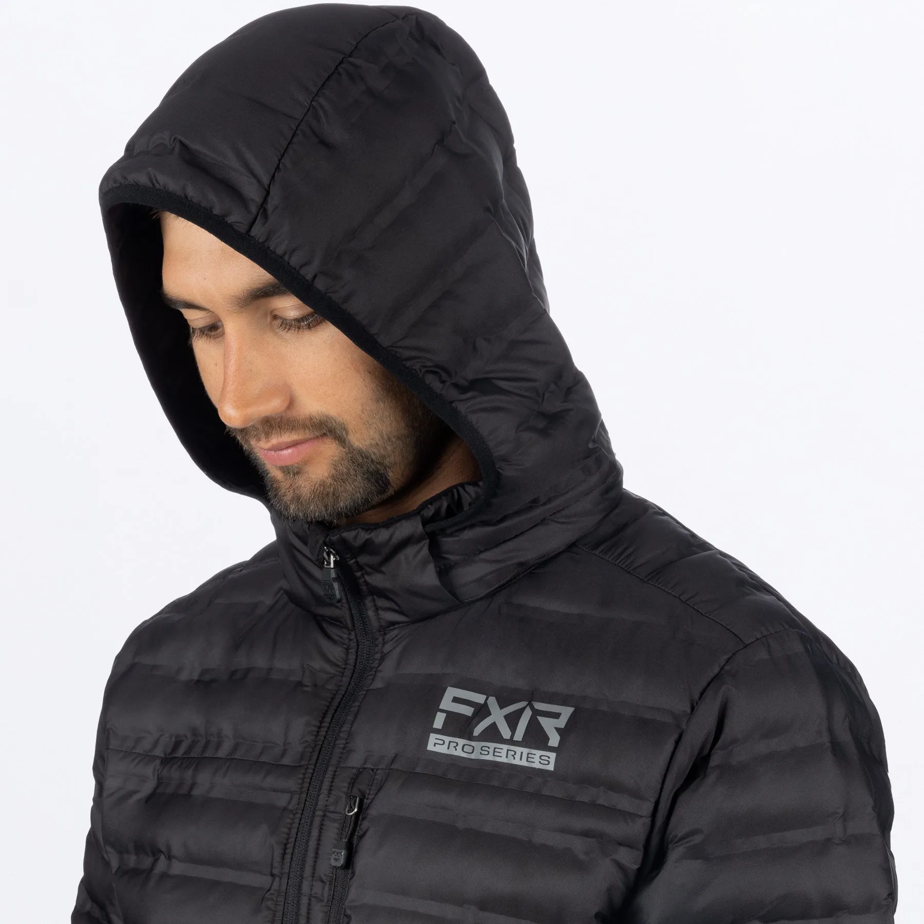 Men's Podium Hybrid Quilted Hoodie