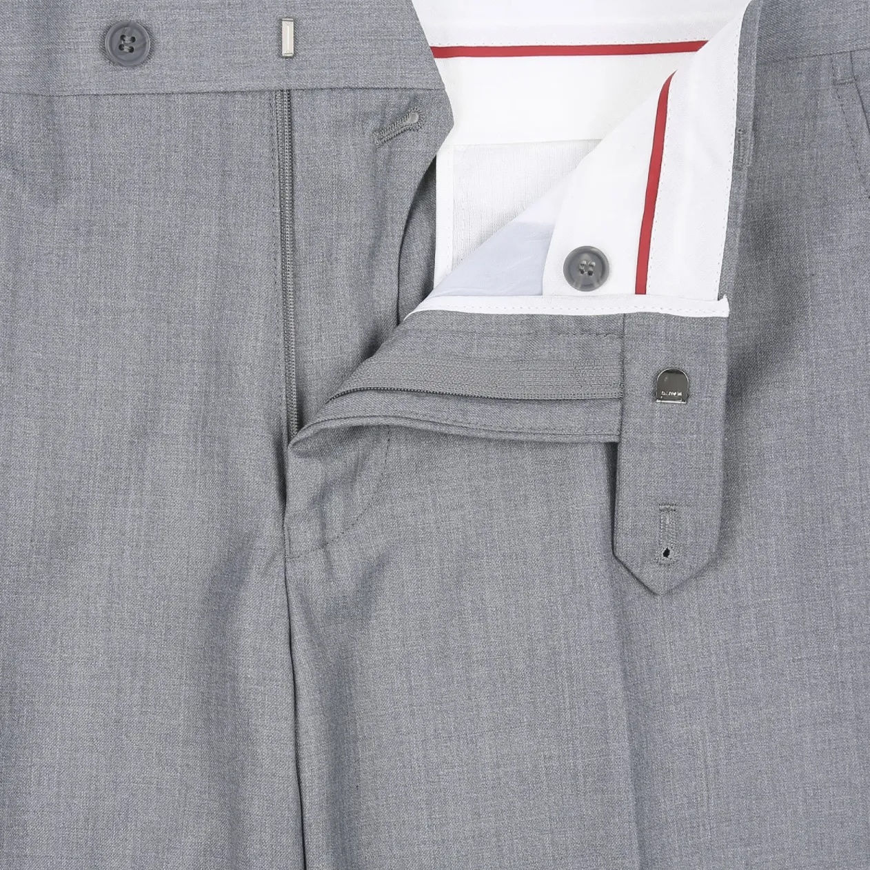 Men's Renoir Two Piece Silver Classic Fit Suit