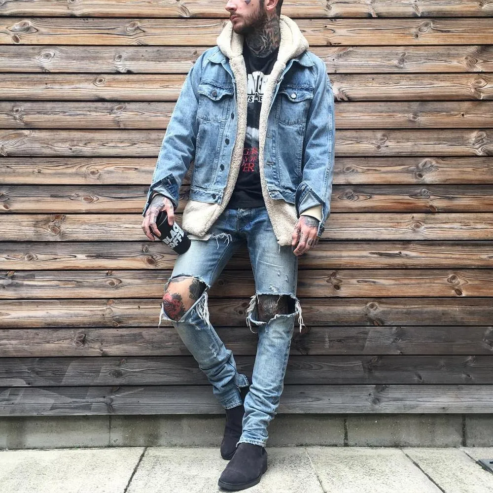 Men's Sherpa Hoodie