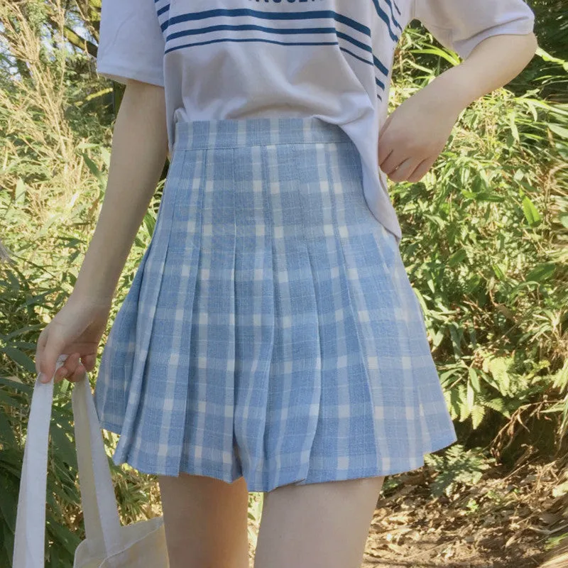 [@milkiiprincess] "PLAID" SKIRT W010335REVIEW
