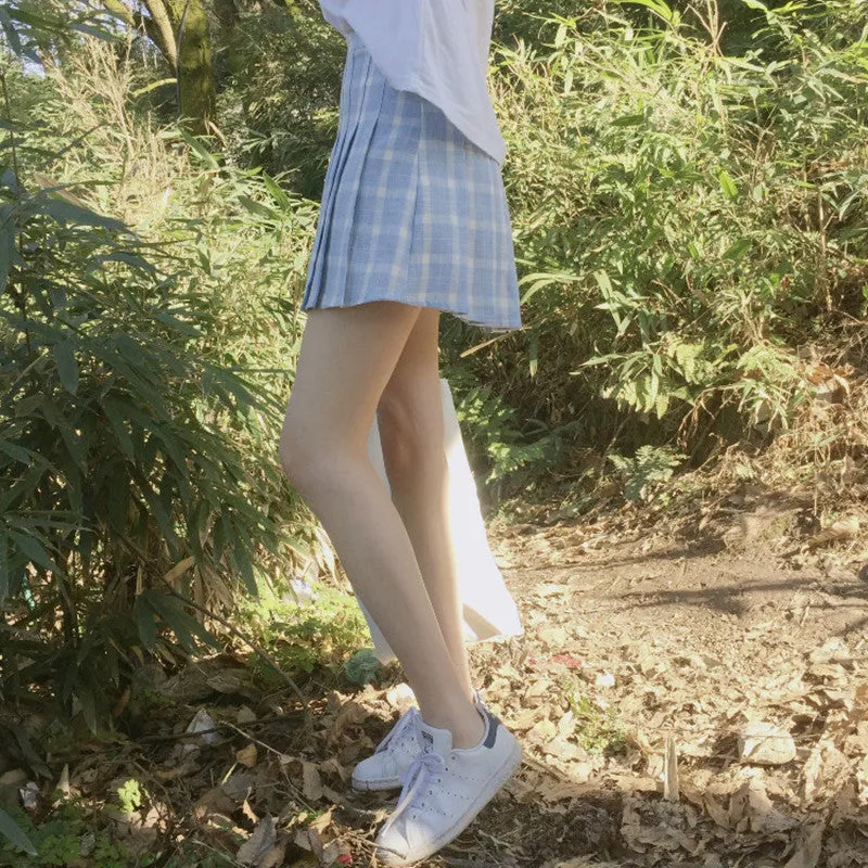 [@milkiiprincess] "PLAID" SKIRT W010335REVIEW